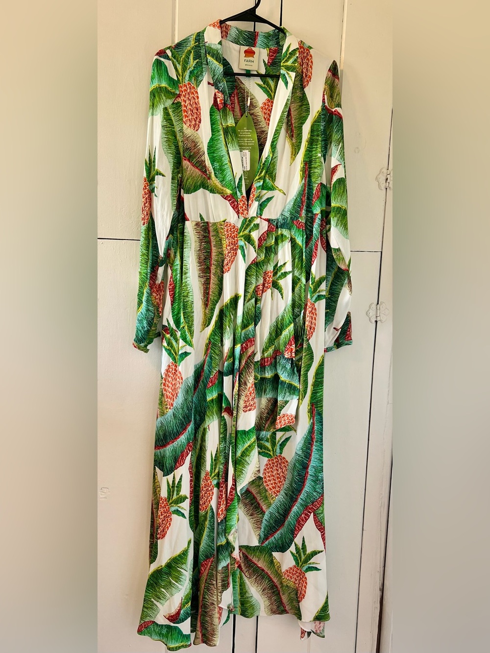 NWT Farm Rio Tropical Floral Maxi Dress size XL